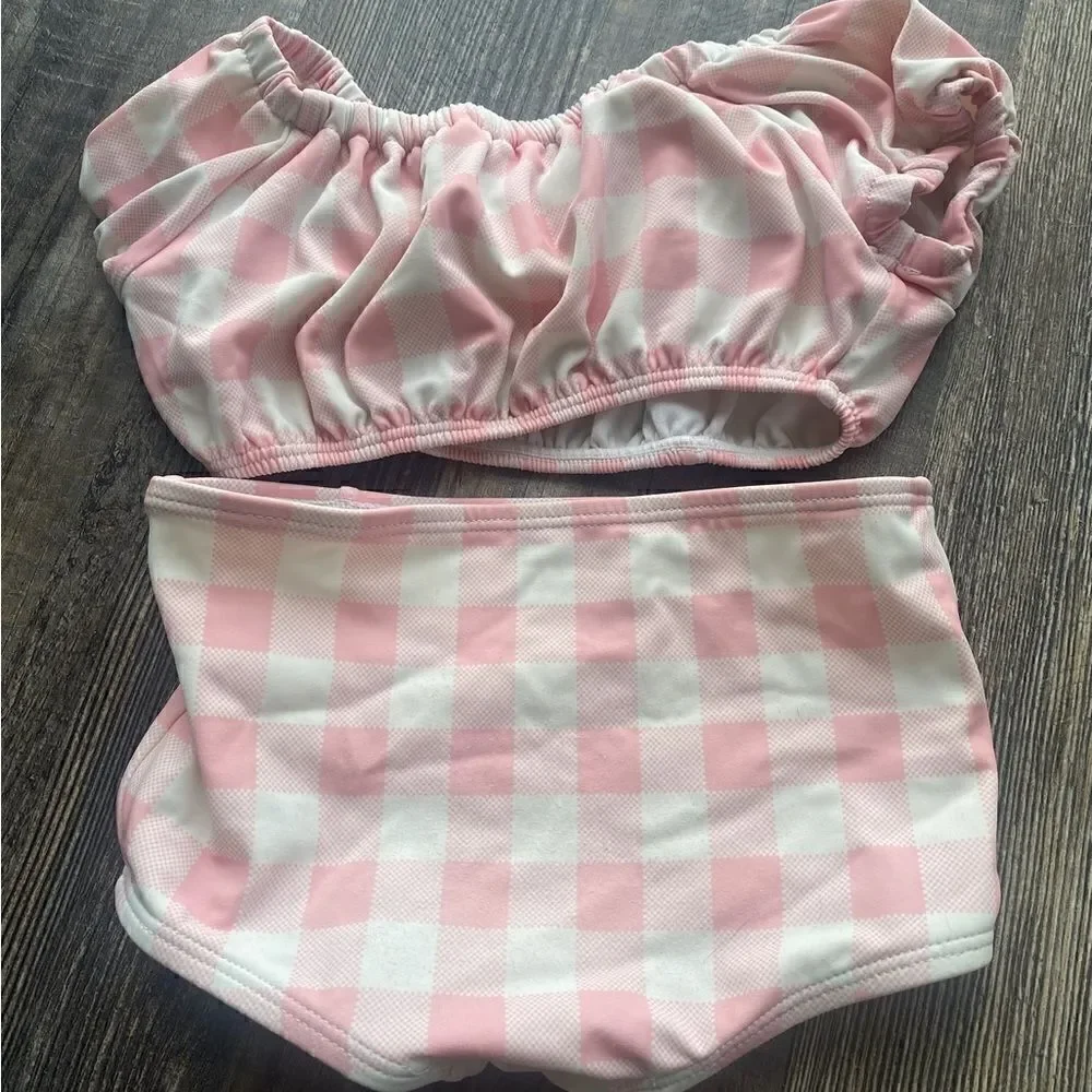 [janie and jack] retro style gingham bikini #10